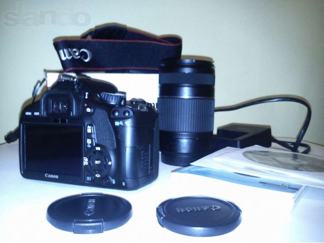 Canon 550D+18-55mm+55-250mm в городе Краснодар, фото 6, Краснодарский край