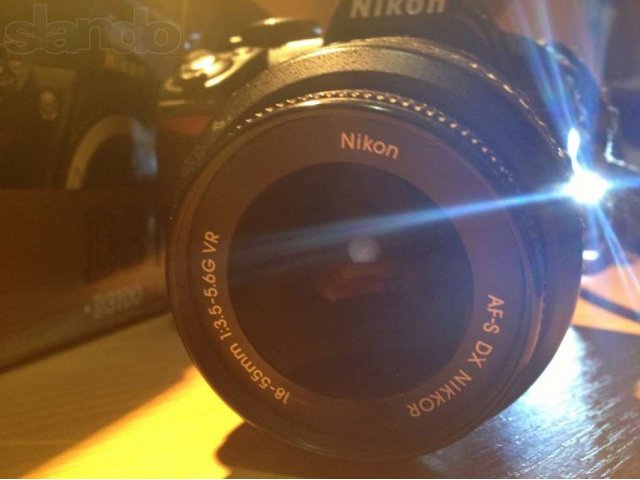 Nikon D3100 + Объектив 18-55 VR Kit (полный комплект) в городе Краснодар, фото 2, стоимость: 11 800 руб.
