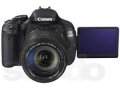 Продам  Canon EOS 600D Kit 18-135 IS в городе Тюмень, фото 1, Тюменская область