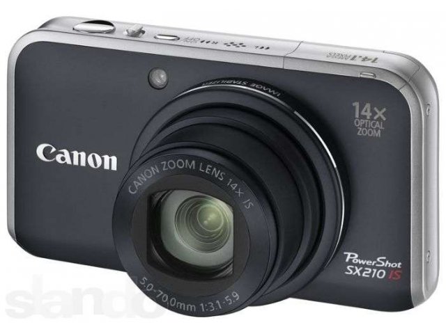 Мыльница Canon PowerShot SX210 IS Black в городе Астрахань, фото 1, Астраханская область