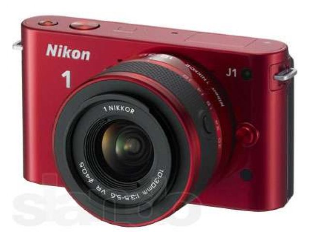 Фотоаппарат цифровой Nikon 1J1+ 10-30 VR Red в городе Краснодар, фото 1, Цифровые фотоаппараты