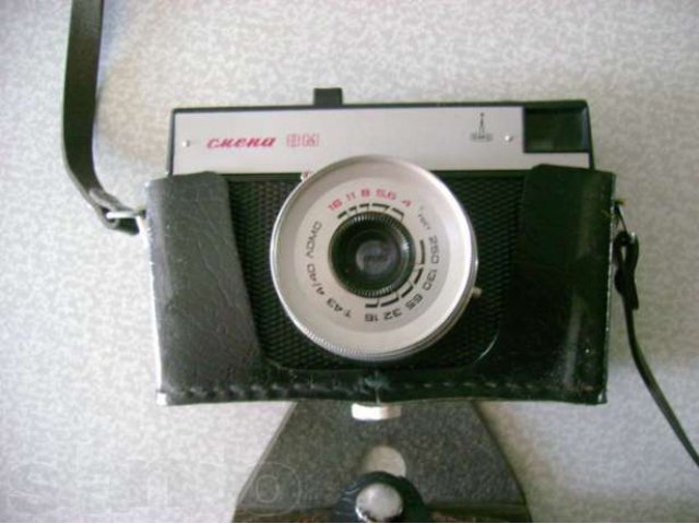 Продается фотоаппарат Смена c кожанным чехлом в городе Улан-Удэ, фото 1, стоимость: 500 руб.