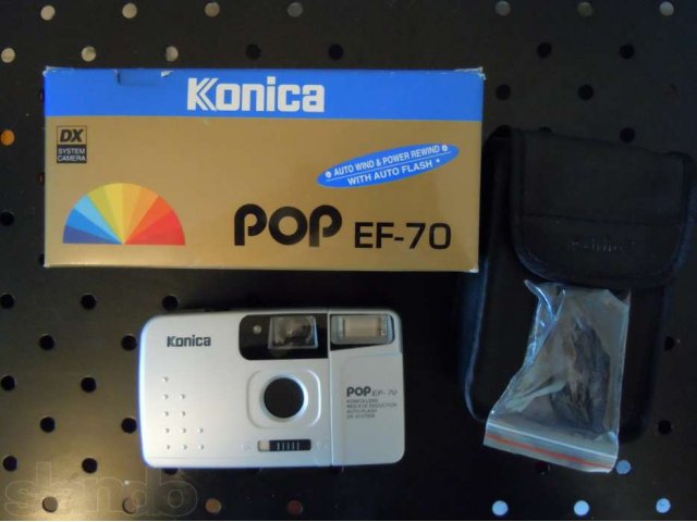 Фотоаппарат пленочный konica pop ef-70 новый в городе Красноярск, фото 1, Плёночные фотоаппараты