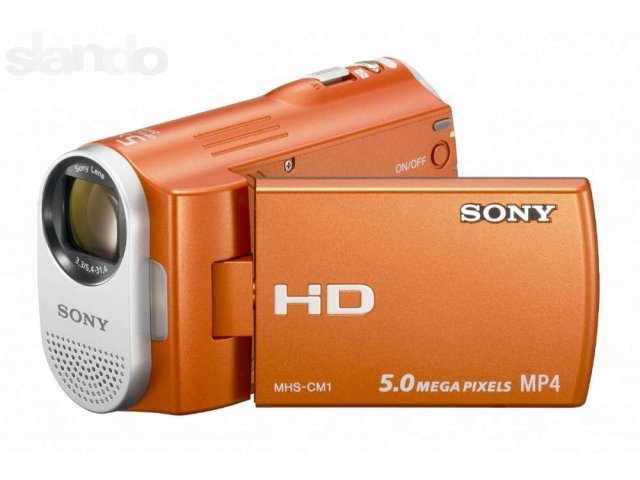 Видеокамера Sony MHS-CM1 HD Camcorder (Оранжевая) в городе Челябинск, фото 1, Челябинская область