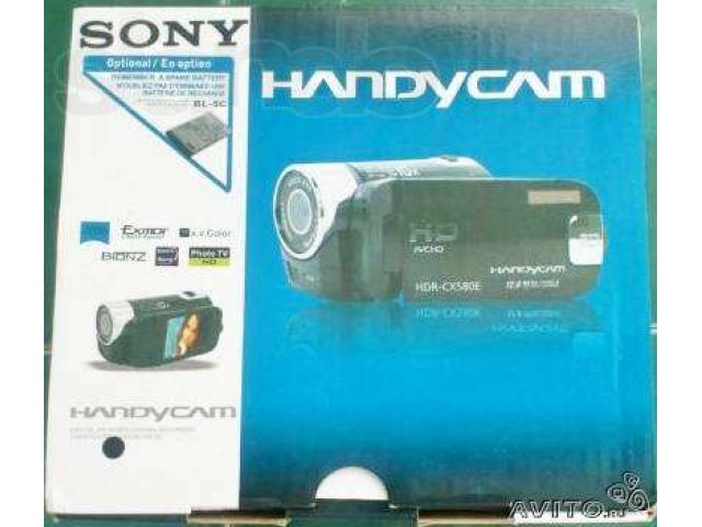 Видеокамера sony HDR-CX580E в городе Санкт-Петербург, фото 1, Ленинградская область