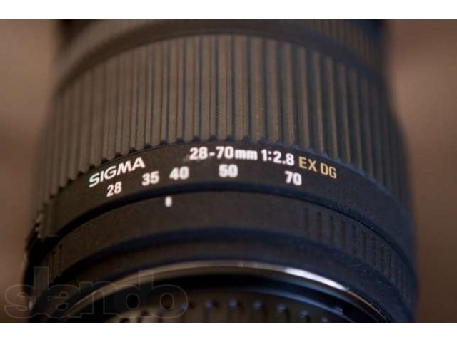 Sigma AF 28-70 F/2.8 EX DG HSM (Canon EF) в городе Тольятти, фото 2, Самарская область