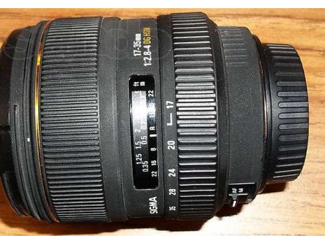 Sigma AF 17-35 f/2.8-4 EX DG HSM (Canon EF) в городе Тольятти, фото 4, Самарская область