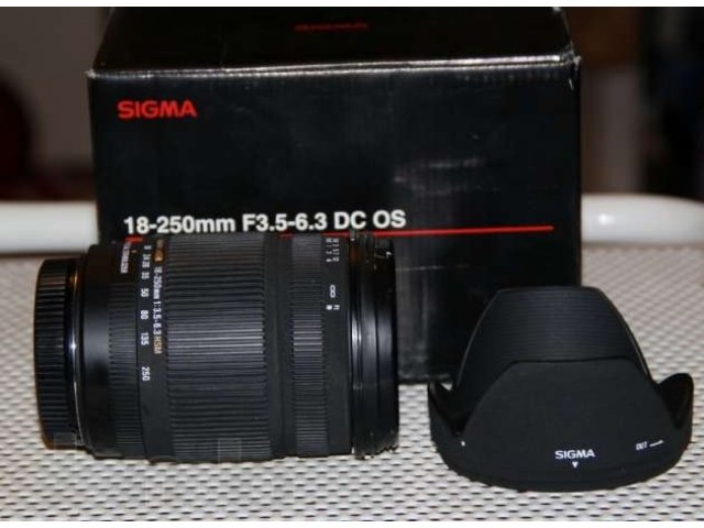 Sigma 18-250mm F3.5-6.3 DC OS для Canon в городе Обнинск, фото 4, стоимость: 15 000 руб.