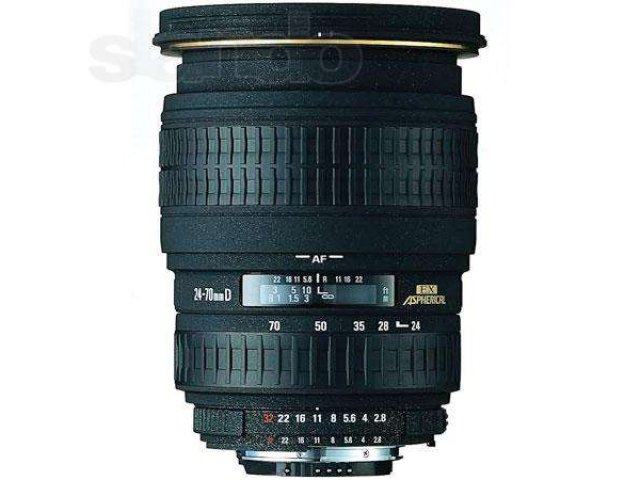 Объектив Sigma 24-70 2.8 EX DG для Nikon в городе Черняховск, фото 1, стоимость: 15 500 руб.