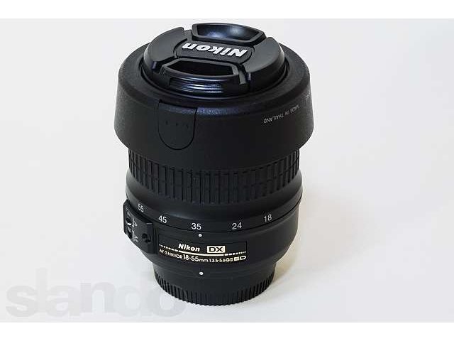 Объектив NIKON AF-S 18-55 G VR Nikkor в городе Новый Уренгой, фото 2, Объективы