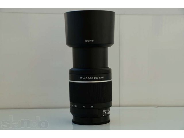 Объектив Sony DT 55-200mm F4-5.6 SAM (SAL55200-2) в городе Новокузнецк, фото 2, стоимость: 6 500 руб.