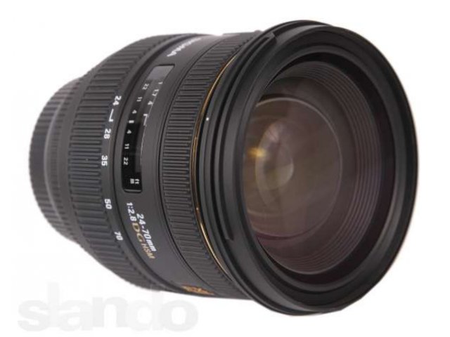 Объектив SIGMA AF 24-70 mm f/2.8 IF EX DG HSM для Nikon в городе Сыктывкар, фото 5, Объективы