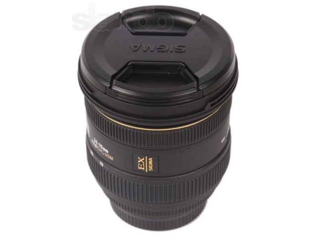 Объектив SIGMA AF 24-70 mm f/2.8 IF EX DG HSM для Nikon в городе Сыктывкар, фото 6, Коми