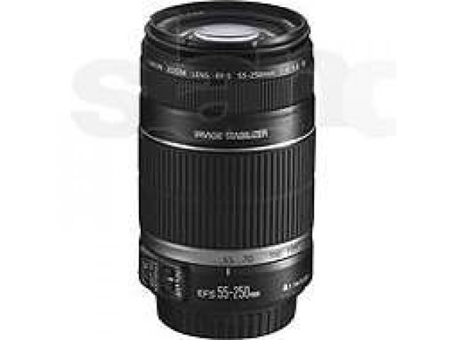 Объектив CANON EF-S 55-250 mm f/4-5.6 IS II + защитный фильтр B+W (UV) в городе Ярославль, фото 1, Объективы