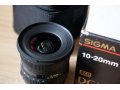 Sigma AF 10-20mm f/4-5.6 EX DC HSM Canon EF-S\EF в городе Раменское, фото 2, стоимость: 8 990 руб.