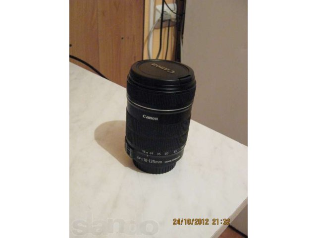 Продам объектив Canon EF-S 18-135 F/3,5-56 IS (со стабилизатором) в городе Томск, фото 2, Томская область