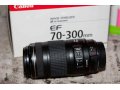 Продам объектив Canon EF 70-300 f/4-5.6 со стабилизатором в городе Красноярск, фото 1, Красноярский край