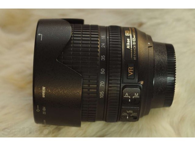 ПРОДАМ ОБЪЕКТИВ Nikon 18-105mm f/3.5-5.6G AF-S ED DX VR Nikkor в городе Ярославль, фото 5, Ярославская область