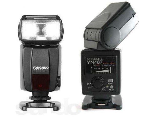 Вспышка YongNuo Speedlite YN-467 ttl for nikon в городе Калининград, фото 2, Калининградская область