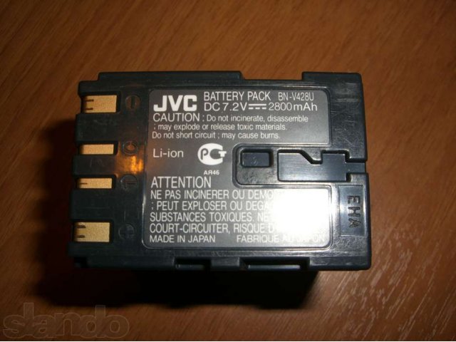 Аккумулятор JVC BN-V428U в городе Ульяновск, фото 3, Ульяновская область