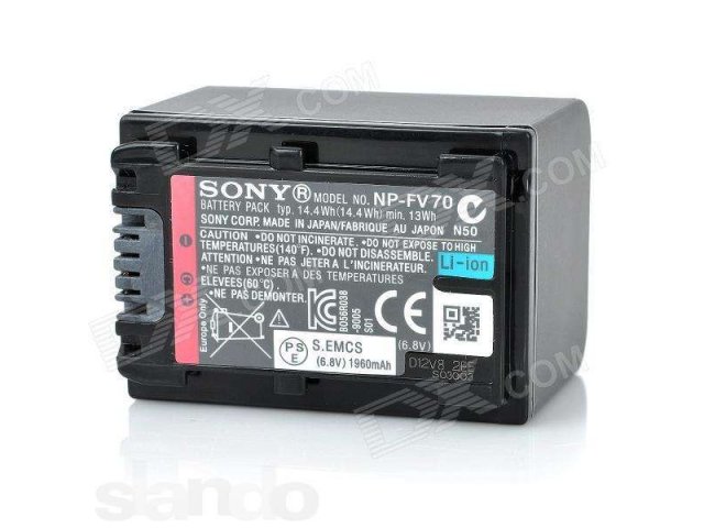 Аккумулятор SONY NP-FV70 в городе Белово, фото 1, Зарядные устройства и аккумуляторы