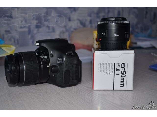 canon eos 600d с 2 объективами в городе Лесной, фото 1, стоимость: 21 000 руб.