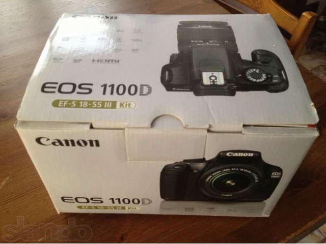 Продаю фотоаппарат Canon EOS 1100D! в городе Подольск, фото 2, Профессиональное фото и видеооборудование