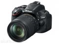 Продаю Фотоаппарат Nikon D5100 kit + объектив (18-105 VR) в городе Пермь, фото 1, Пермский край