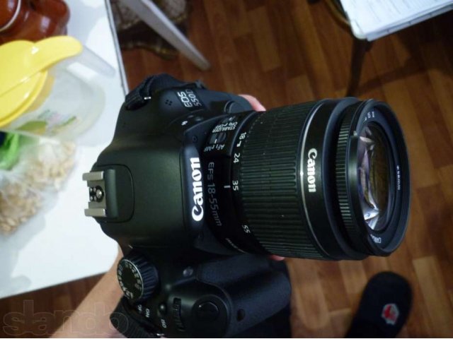 Зеркальный Canon EOS 550D Kit 18-55 EFS идеал. сост.,куплен 09.2012 в городе Нижний Новгород, фото 1, Профессиональное фото и видеооборудование