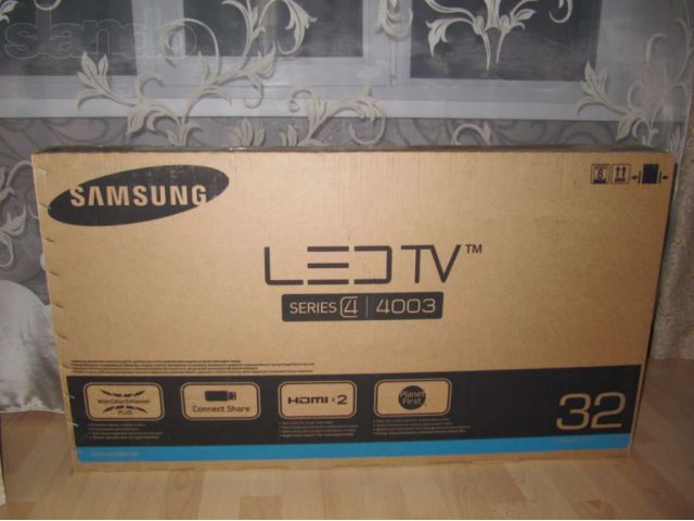 Продам новый ж\к телевизор Samsung Ue32D4003Bw в городе Тольятти, фото 2, стоимость: 9 350 руб.