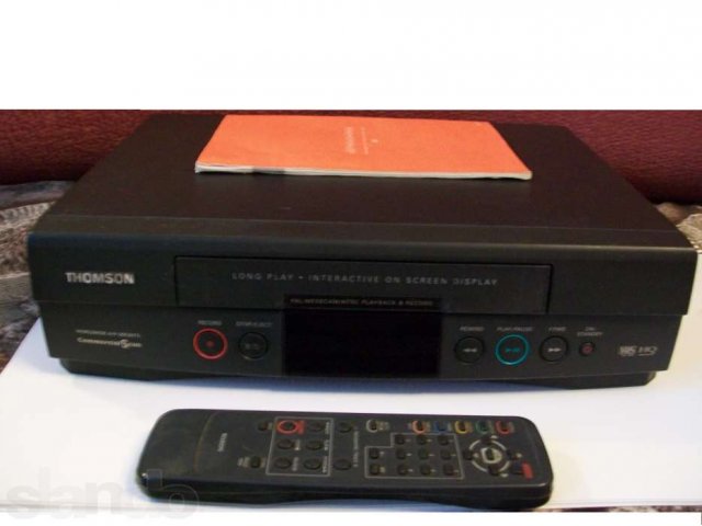 Видеомагнитофон THOMSON V1800 в городе Смоленск, фото 3, Видеоплееры VHS и видеомагнитофоны