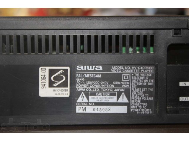 Продам Пишущий видеоплеер Aiwa C400 в хорошем состоянии. Возможен ТОРГ в городе Самара, фото 5, Самарская область