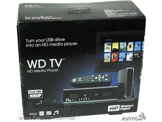 WD TV плеер в городе Уфа, фото 1, стоимость: 2 000 руб.