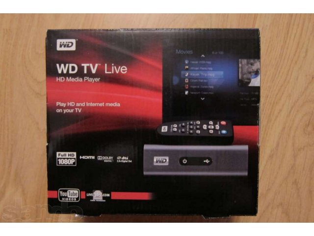 Цифровой медиа плеер WD TV Live в городе Барнаул, фото 1, Медиаплееры