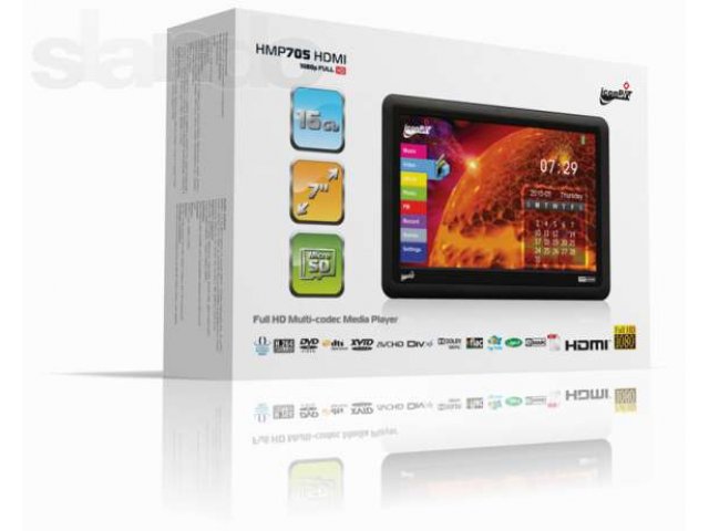 Цифровой плеер IconBit HMP705hdmi 8Gb в городе Казань, фото 3, стоимость: 4 100 руб.