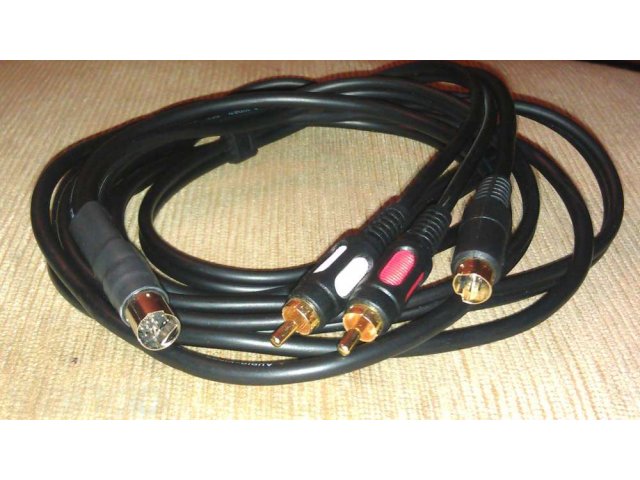 Аудио-видео кабели с разъемом 10 pin mini DIN для TV декодеров Amino в городе Москва, фото 2, Московская область