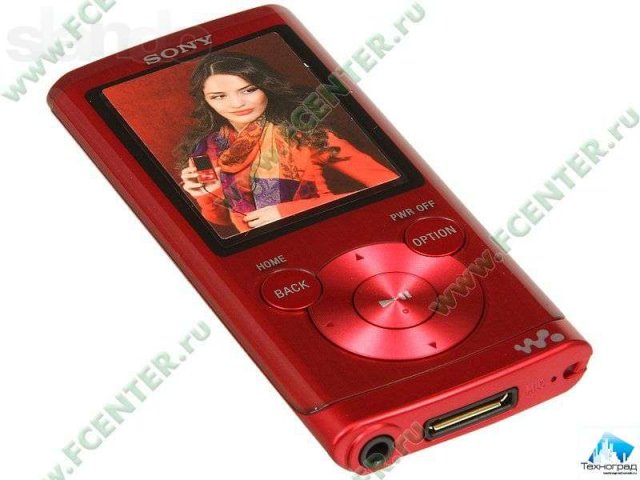 MP3-плеер Sony NWZ-E454 Walkman - 8Gb Red в городе Тверь, фото 3, MP3 плееры