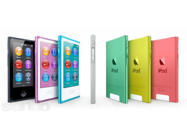 Apple iPod nano 7G 16GB новые оригинал гарантия 1 год в городе Липецк, фото 1, стоимость: 6 000 руб.