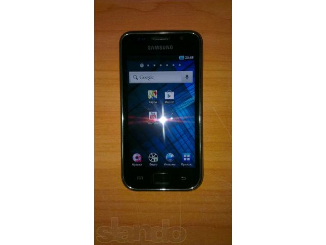 Samsung Galaxy S Wi-Fi 4.0 8Gb (YP-G1) (белый) в городе Калуга, фото 2, стоимость: 4 000 руб.