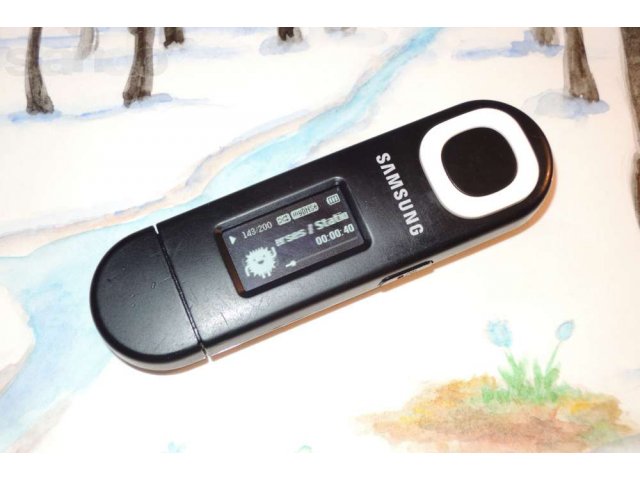 MP3/FLAC Плеер Samsung YP-U5 4GB (USB) в городе Воронеж, фото 1, MP3 плееры