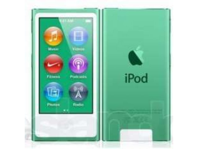 ПРОДАЮ Apple iPod nano 7G - MP3 Плеер (16 Гб, Зеленый) в городе Уфа, фото 1, MP3 плееры