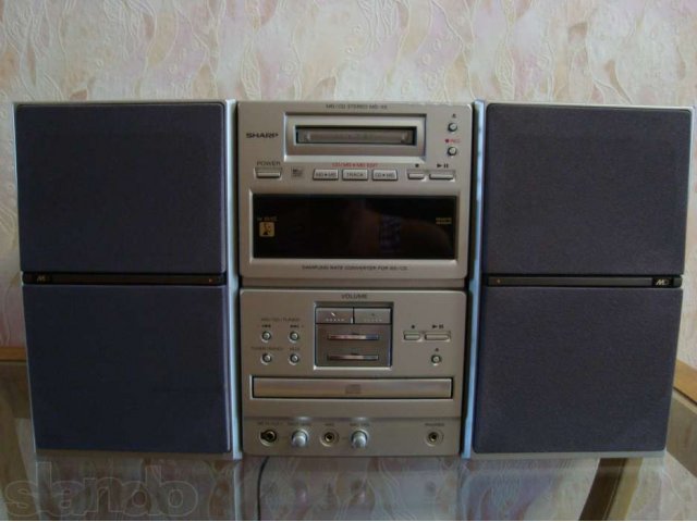 Продам: Музыкальный MD/CD/FM/AM центр  SHARP  MD-X5-S в городе Биробиджан, фото 1, Музыкальные центры