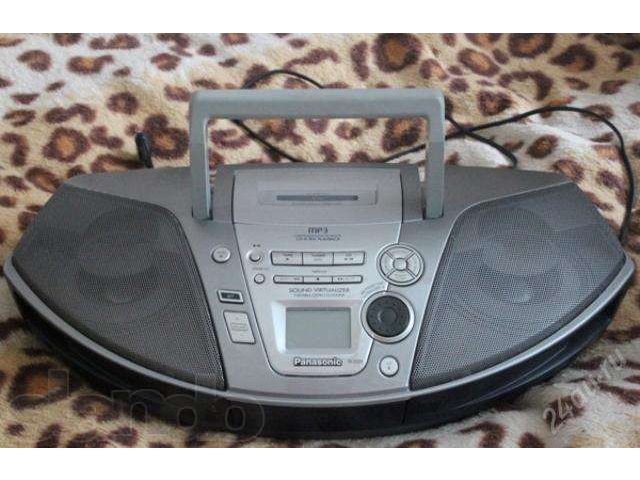 CD-магнитола Panasonic RX-ES23 (с кассетной декой) в городе Красноярск, фото 1, стоимость: 2 500 руб.