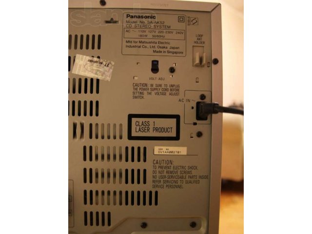 Панасоник sa ak 52 правильное подключение колонок Музыкальный центр Panasonic SA-AK52 в Москве / Купить, узнать цену на сайте Clas