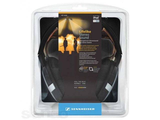 Наушники. Sennheiser HD 448. в городе Челябинск, фото 2, Челябинская область