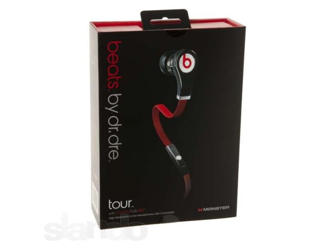 Ультрамодные наушники Monster Beats by Dr. Dre Tour with Control Talk в городе Хабаровск, фото 3, стоимость: 2 990 руб.