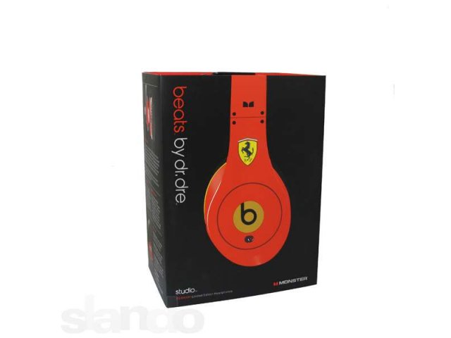 Наушники Monster Beats By Dr.Dre Studio Ferrari Limited Edition в городе Тверь, фото 7, стоимость: 7 500 руб.