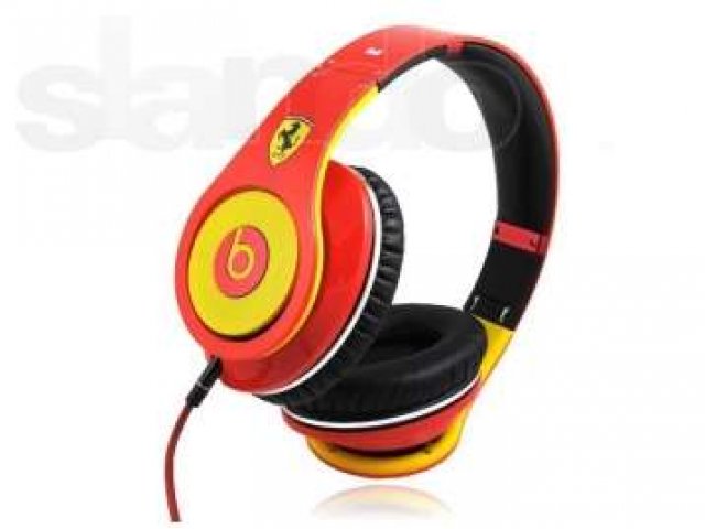 Наушники MONSTER Beats Studio Ferrary Red-Yellow (CL-WW) в городе Рыбинск, фото 2, Наушники