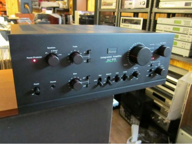 Sansui AU-919 шикарный усилитель!!! в городе Мытищи, фото 8, Московская область