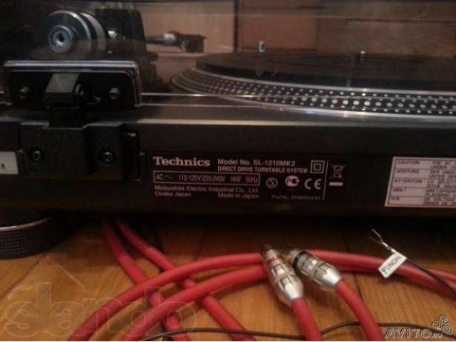 Проигрыватель винила Technics sl 1200mk2 в городе Новосибирск, фото 3, CD, MD, виниловые проигрыватели